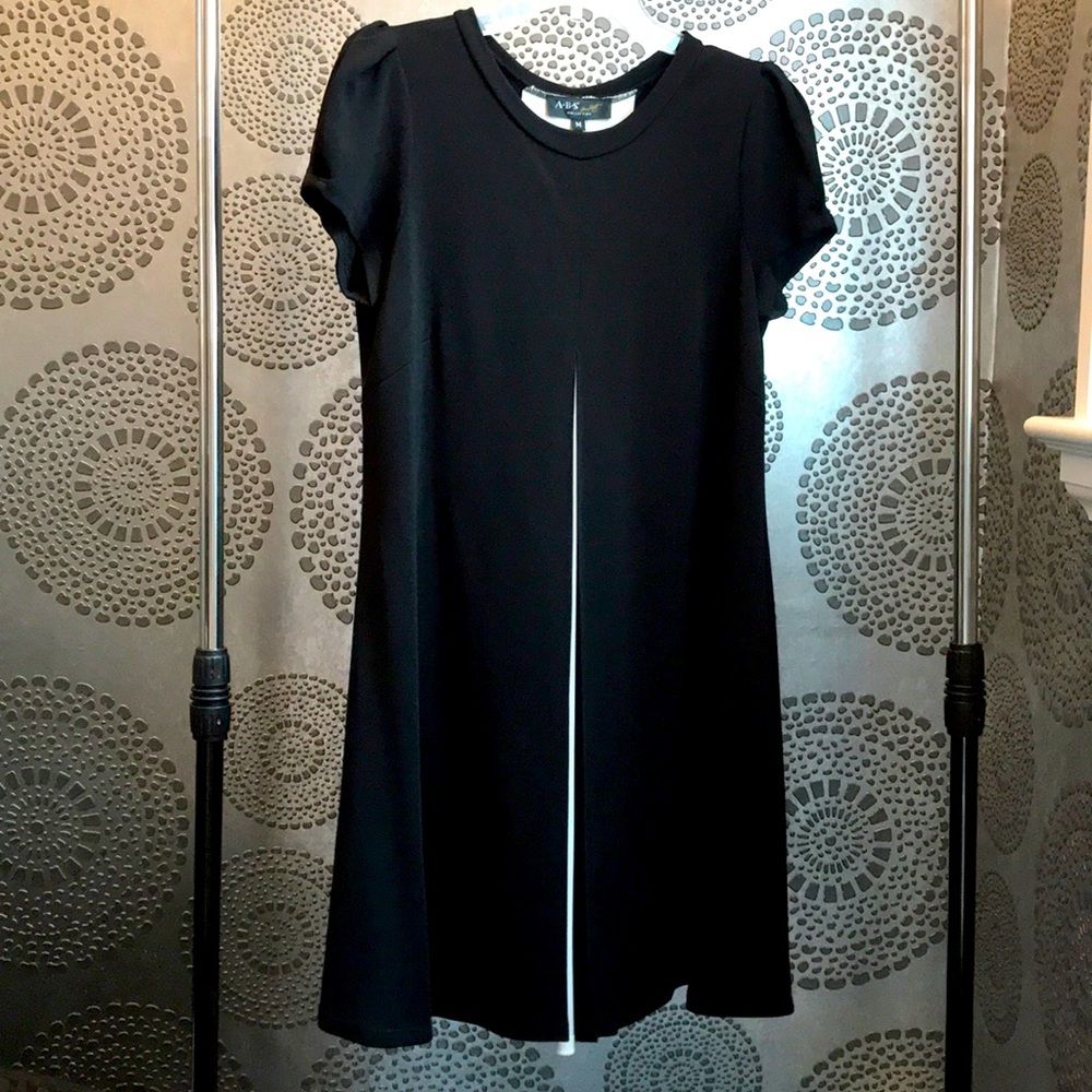 ABS Allen Schwartz Black babydoll dress